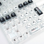 BỘ KEYCAP PC X PBT ENGRAVED STREAM X VERSION 2 (PBT/PC/OEM PROFILE/126 PHÍM)