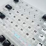 BỘ KEYCAP PC X PBT ENGRAVED STREAM X VERSION 2 (PBT/PC/OEM PROFILE/126 PHÍM)