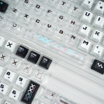 BỘ KEYCAP PC X PBT ENGRAVED STREAM X VERSION 2 (PBT/PC/OEM PROFILE/126 PHÍM)