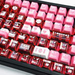 BỘ KEYCAP PC X PBT ENGRAVED MARI MAKINAMI VERSION 1 (PBT/PC/OEM PROFILE/125 PHÍM)