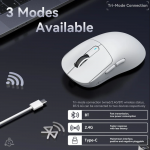 CHUỘT ATTACK SHARK X3 MULTI MODES TRẮNG (PAW3395/49G)