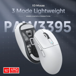 CHUỘT ATTACK SHARK X3 MULTI MODES TRẮNG (PAW3395/49G)