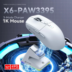 CHUỘT ATTACK SHARK X6 MULTI MODES TRẮNG (PAW3395/49G)