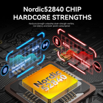 CHUỘT ATTACK SHARK R6 8K MULTI MODES TRẮNG (PAW3950MAX/39G)