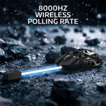 CHUỘT ATTACK SHARK R2 8K MULTI MODES ĐEN (PAW3950/45G)