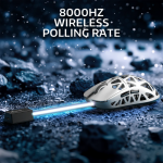CHUỘT ATTACK SHARK R2 8K MULTI MODES TRẮNG (PAW3950/45G)