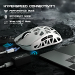 CHUỘT ATTACK SHARK R2 8K MULTI MODES TRẮNG (PAW3950/45G)