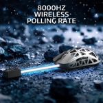 CHUỘT ATTACK SHARK R2 8K MULTI MODES GRAY (PAW3950/45G)