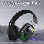 TAI NGHE ATTACK SHARK L90 ULTRA LIGHT MULTI MODES ĐEN