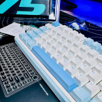 BÀN PHÍM CƠ AULA F75 GLACIER BLUE LEOBOG REAPER SWITCH