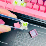 BÀN PHÍM CƠ AULA F75 STRAWBERRY GRADIENT LEOBOG REAPER SWITCH