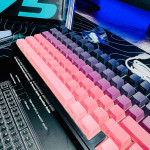 BÀN PHÍM CƠ AULA F75 STRAWBERRY GRADIENT LEOBOG REAPER SWITCH