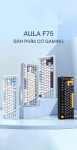 BÀN PHÍM CƠ AULA F75 SEA SALT LEOBOG REAPER SWITCH