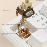 BÀN PHÍM CƠ AULA F108 PRO BLACK GOLD WIND SPIRIT SWITCH