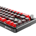BÀN PHÍM CƠ ATTACK SHARK X65HE PRO MULTI MODES 8K BLACK YELLOW CONTOUR MAGNETIC AMBER SWITCH