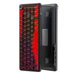 BÀN PHÍM CƠ ATTACK SHARK X65HE PRO MULTI MODES 8K BLACK RED CONTOUR MAGNETIC AMBER SWITCH