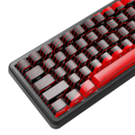 BÀN PHÍM CƠ ATTACK SHARK X65HE PRO MULTI MODES 8K BLACK YELLOW CONTOUR MAGNETIC AMBER SWITCH