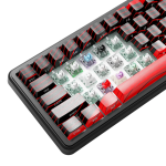 BÀN PHÍM CƠ ATTACK SHARK X65HE PRO MULTI MODES 8K BLACK YELLOW CONTOUR MAGNETIC AMBER SWITCH