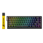 BÀN PHÍM CƠ ATTACK SHARK X68HE 8K BLACK MAGNETIC AMBER SWITCH
