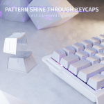 BÀN PHÍM CƠ ATTACK SHARK X68HE 8K WHITE CONTOUR MAGNETIC AMBER SWITCH