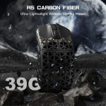 CHUỘT ATTACK SHARK R5 ULTRA CARBON 8K MULTI MODES BLACK (PAW3950MAX/39G)