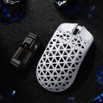 CHUỘT ATTACK SHARK R5 ULTRA CARBON 8K MULTI MODES WHITE (PAW3950MAX/39G)