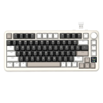 BÀN PHÍM CƠ ATTACK SHARK X85 PRO MULTI MODES CHEESE WHITE STRAWBERRY SWITCH