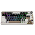 BÀN PHÍM CƠ ATTACK SHARK X85 PRO MULTI MODES CHEESE WHITE STRAWBERRY SWITCH