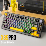 BÀN PHÍM CƠ ATTACK SHARK X85 PRO MULTI MODES STAR BLACK STRAWBERRY SWITCH