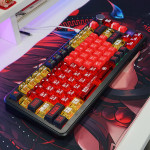 BÀN PHÍM CƠ ATTACK SHARK X85 PRO MULTI MODES PC X PBT ENGRAVED ASUKA LANGLEY SORYU VERSION 2 STRAWBERRY SWITCH
