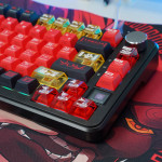 BÀN PHÍM CƠ ATTACK SHARK X85 PRO MULTI MODES PC X PBT ENGRAVED ASUKA LANGLEY SORYU VERSION 2 STRAWBERRY SWITCH