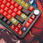 BÀN PHÍM CƠ ATTACK SHARK X85 PRO MULTI MODES PC X PBT ENGRAVED ASUKA LANGLEY SORYU VERSION 2 STRAWBERRY SWITCH