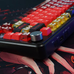 BÀN PHÍM CƠ ATTACK SHARK X85 PRO MULTI MODES PC X PBT ENGRAVED ASUKA LANGLEY SORYU VERSION 2 STRAWBERRY SWITCH