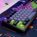 BÀN PHÍM CƠ ATTACK SHARK X85 PRO MULTI MODES PC X PBT ENGRAVED EVANGELION UNIT-01 VERSION 1 STRAWBERRY SWITCH