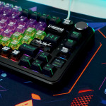 BÀN PHÍM CƠ ATTACK SHARK X85 PRO MULTI MODES PC X PBT ENGRAVED EVANGELION UNIT-01 VERSION 1 STRAWBERRY SWITCH