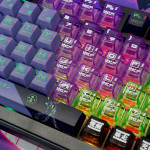 BÀN PHÍM CƠ ATTACK SHARK X85 PRO MULTI MODES PC X PBT ENGRAVED EVANGELION UNIT-01 VERSION 1 STRAWBERRY SWITCH