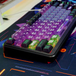 BÀN PHÍM CƠ ATTACK SHARK X85 PRO MULTI MODES PC X PBT ENGRAVED EVANGELION UNIT-01 VERSION 2 STRAWBERRY SWITCH