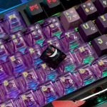 BÀN PHÍM CƠ ATTACK SHARK X85 PRO MULTI MODES PC X PBT ENGRAVED GENGAR VERSION 2 STRAWBERRY SWITCH