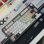 BÀN PHÍM CƠ ATTACK SHARK X85 PRO MULTI MODES PC X PBT ENGRAVED STREAM X VERSION 1 STRAWBERRY SWITCH