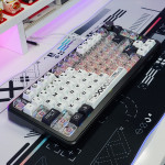 BÀN PHÍM CƠ ATTACK SHARK X85 PRO MULTI MODES PC X PBT ENGRAVED STREAM X VERSION 1 STRAWBERRY SWITCH