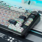 BÀN PHÍM CƠ ATTACK SHARK X85 PRO MULTI MODES PC X PBT ENGRAVED STREAM X VERSION 1 STRAWBERRY SWITCH