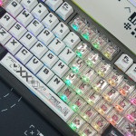 BÀN PHÍM CƠ ATTACK SHARK X85 PRO MULTI MODES PC X PBT ENGRAVED STREAM X VERSION 1 STRAWBERRY SWITCH