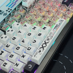 BÀN PHÍM CƠ ATTACK SHARK X85 PRO MULTI MODES PC X PBT ENGRAVED STREAM X VERSION 1 STRAWBERRY SWITCH