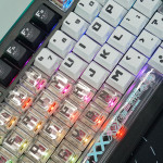 BÀN PHÍM CƠ ATTACK SHARK X85 PRO MULTI MODES PC X PBT ENGRAVED STREAM X VERSION 2 STRAWBERRY SWITCH