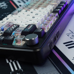 BÀN PHÍM CƠ ATTACK SHARK X85 PRO MULTI MODES PC X PBT ENGRAVED STREAM X VERSION 2 STRAWBERRY SWITCH