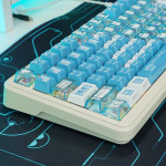 BÀN PHÍM CƠ ATTACK SHARK X85 PRO MULTI MODES PC X PBT ENGRAVED AYANAMI REI VERSION 1 STRAWBERRY SWITCH