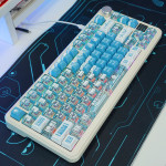 BÀN PHÍM CƠ ATTACK SHARK X85 PRO MULTI MODES PC X PBT ENGRAVED AYANAMI REI VERSION 2 STRAWBERRY SWITCH