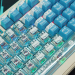 BÀN PHÍM CƠ ATTACK SHARK X85 PRO MULTI MODES PC X PBT ENGRAVED AYANAMI REI VERSION 2 STRAWBERRY SWITCH