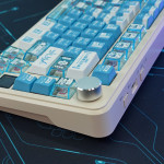 BÀN PHÍM CƠ ATTACK SHARK X85 PRO MULTI MODES PC X PBT ENGRAVED AYANAMI REI VERSION 2 STRAWBERRY SWITCH