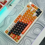 BÀN PHÍM CƠ ATTACK SHARK X85 PRO MULTI MODES PC X PBT ENGRAVED WANDERING PLAN VERSION 1 STRAWBERRY SWITCH